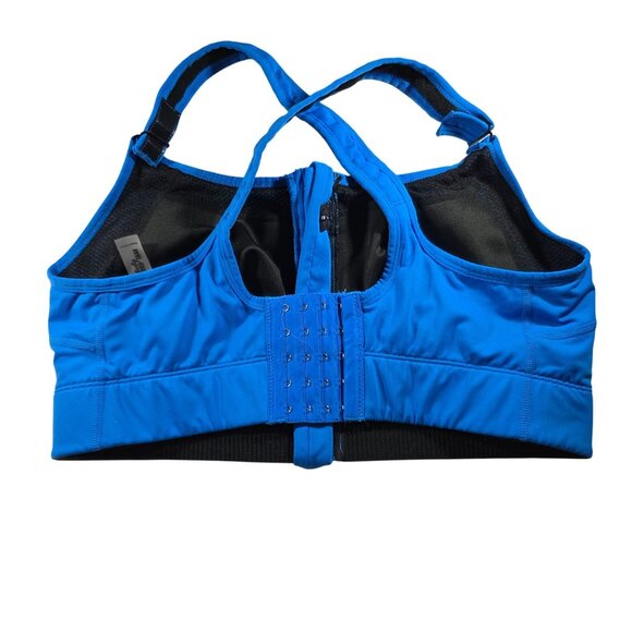 Constantly Varied Gear Blue Full Zip Adjustable Sports Bra Medium fitness - Picture 2 of 5